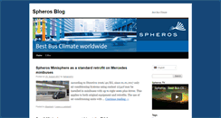 Desktop Screenshot of blog.spheros.com